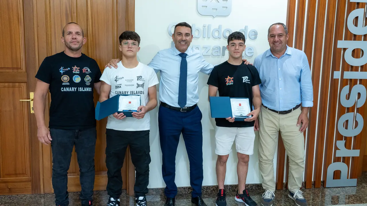 Campeones de Europa de grappling.