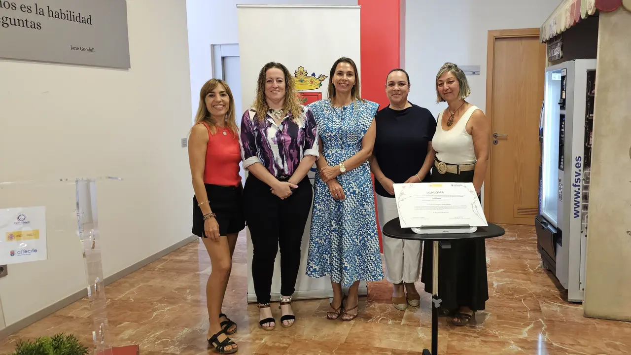 Maite Corujo y equipo formativo.