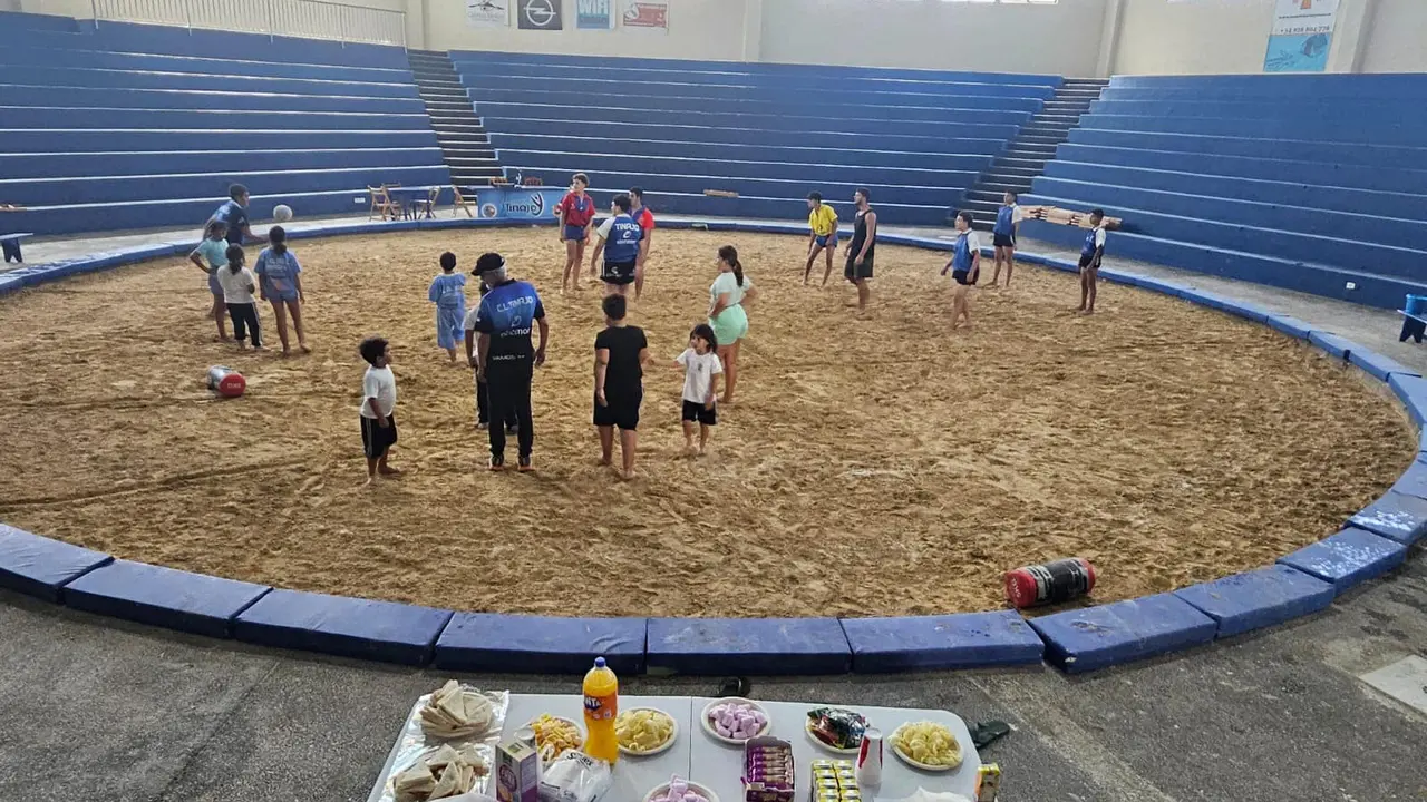 Terrero de lucha de Tinajo.