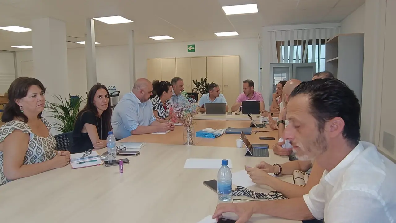 Reunión en Lanzarote.