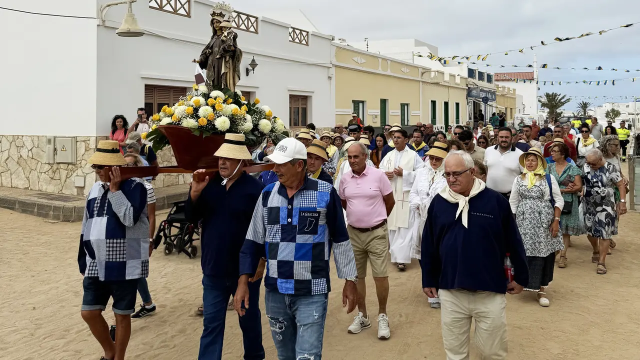 Procesión La Graciosa 2024.