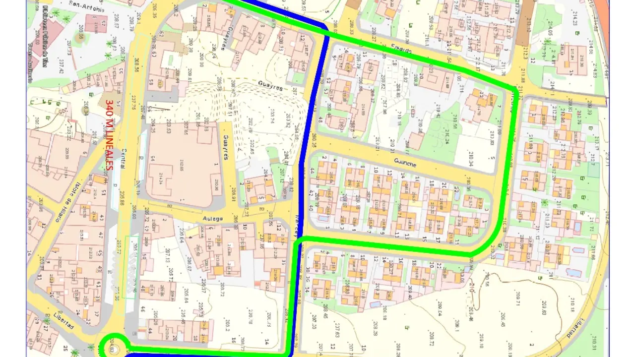 Cierre tramo Avenida Central 20 julio de 2024.