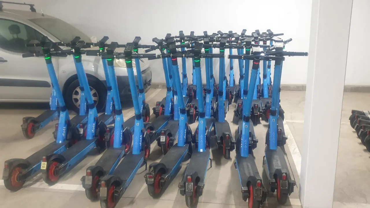 Patinetes eléctricos.