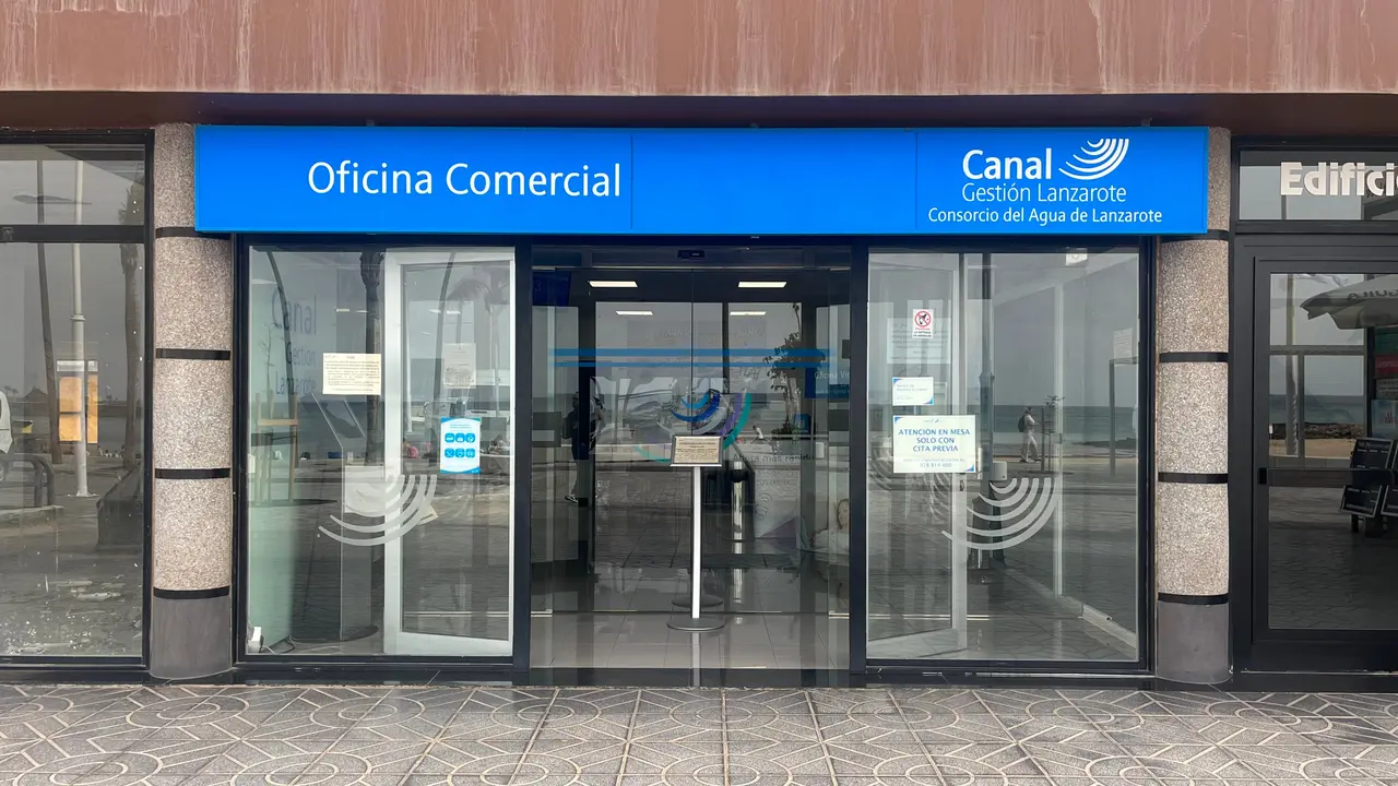 Oficinas de Canal Gestión, en Arrecife.