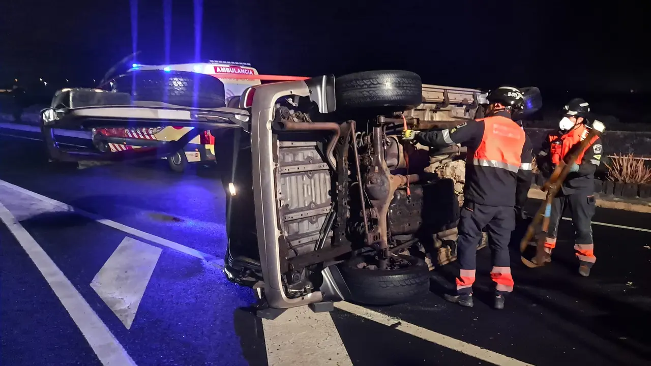 Accidente de tráfico.