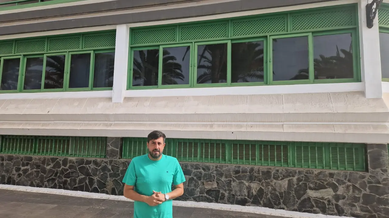 David Rocío en la Sociedad El Porvenir.