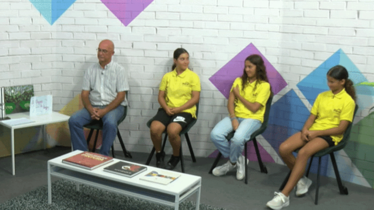 Miguel Bethencourt, Naroa Torres, Sulay González y Esmeralda Bethencourt