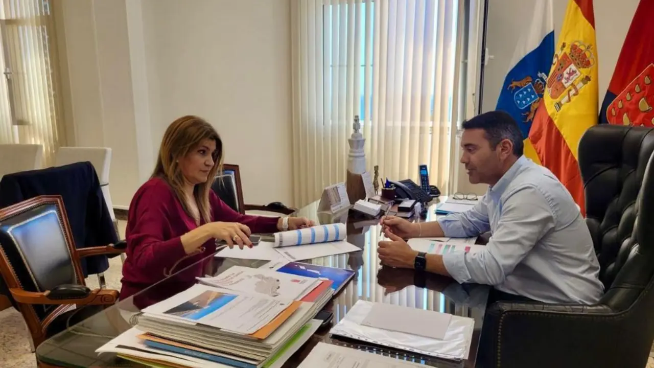 María José Tovar y Oswaldo Betancort.