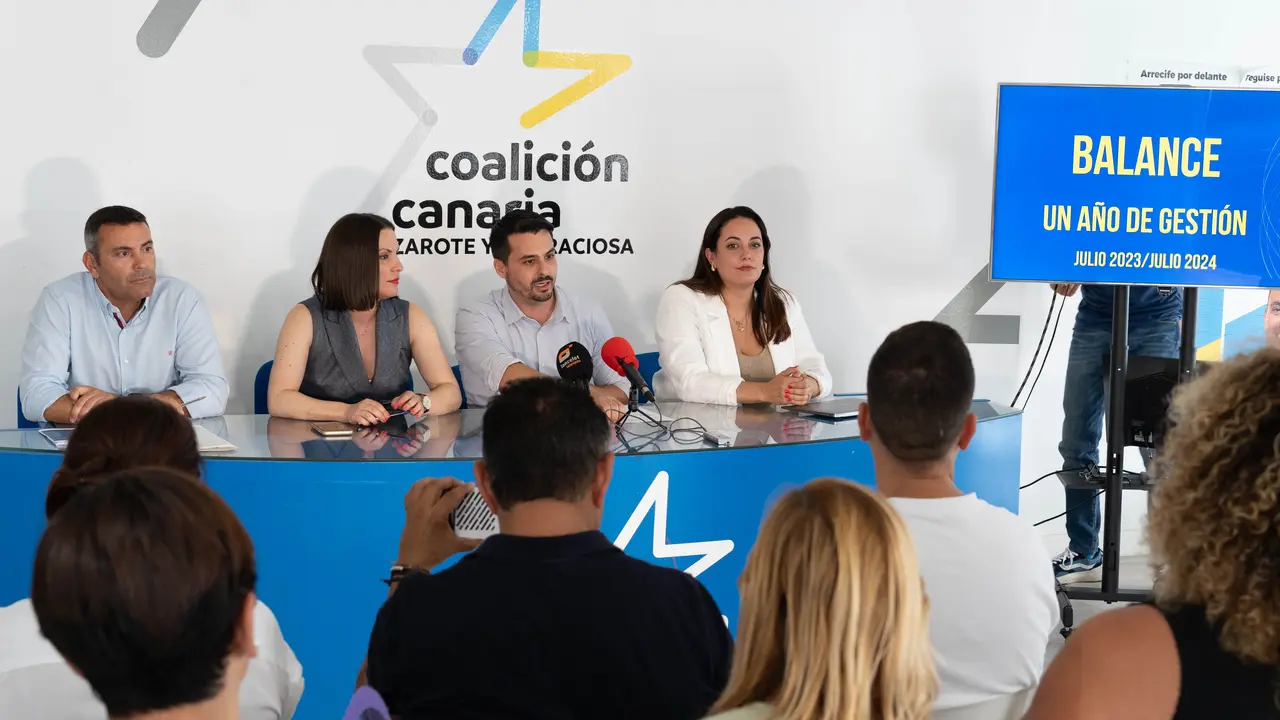 Balance Coalición Canaria.