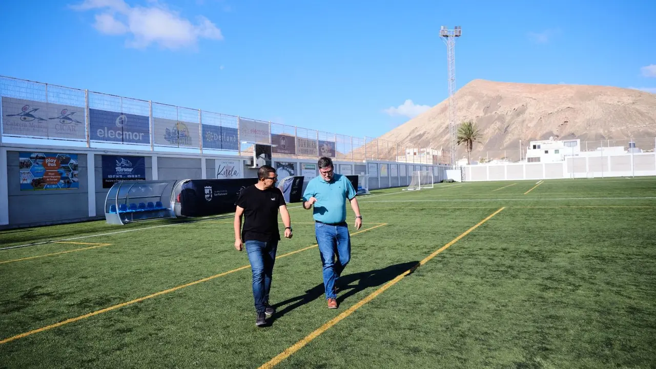 Isidro Pérez y Alexis Hernández.