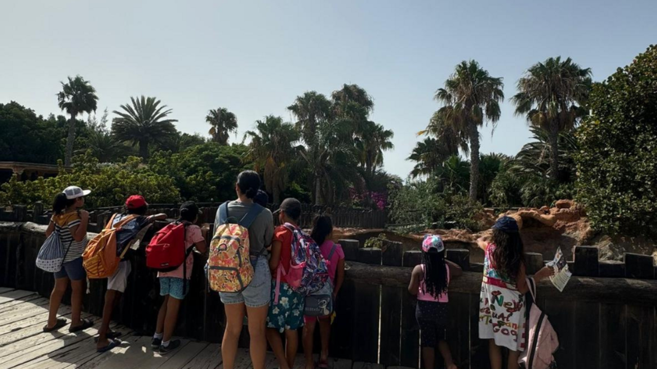 Menores acogidos en el Centro de Día de Maneje disfrutaron de una excursión al Rancho Texas.