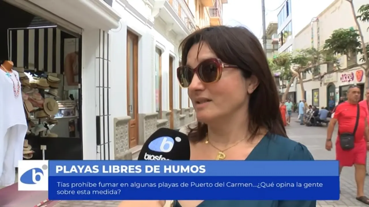 Encuesta sobre playas libres de humo en Lanzarote.
