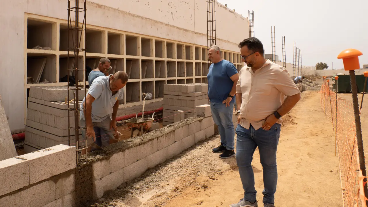 Cementerio de San Román, en Arrecife.