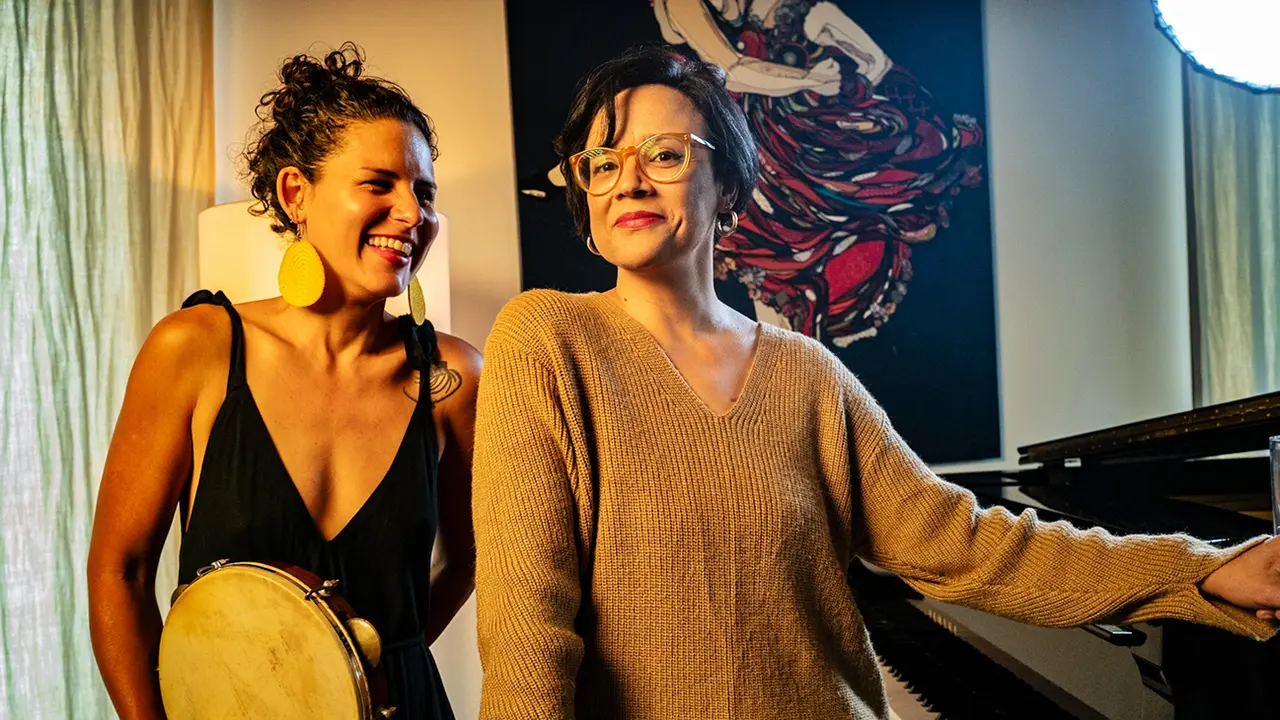 Aninha Paschoal y Kadija Teles.