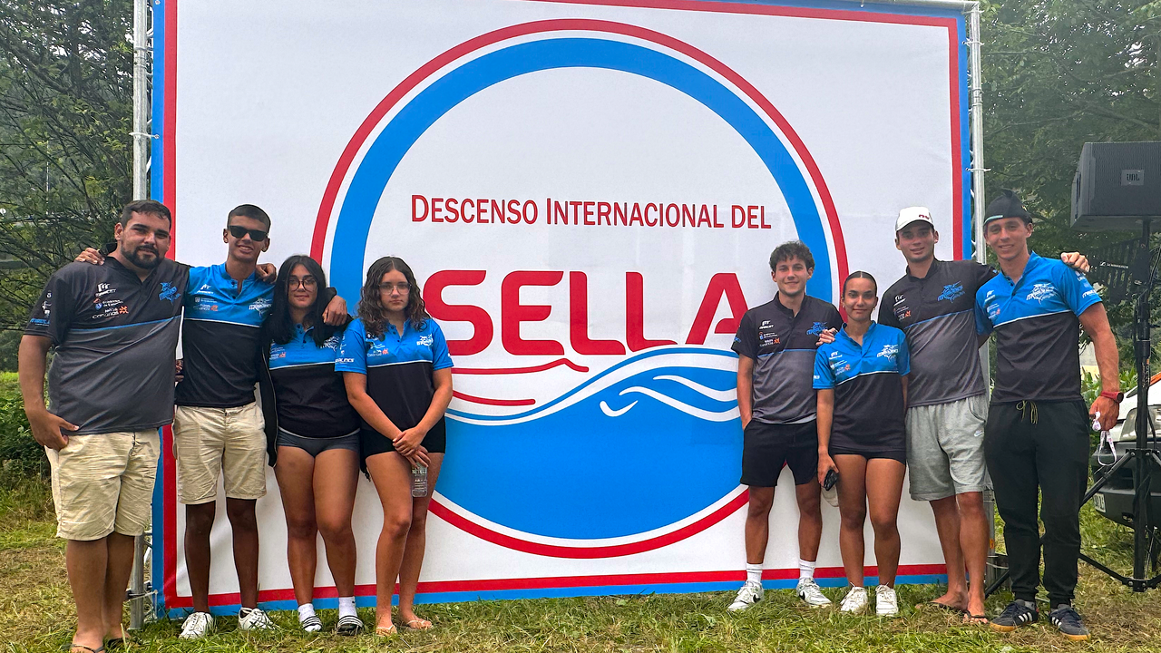 Marlines de Lanzarote en el 86&ordm; Descenso Internacional del Sella.