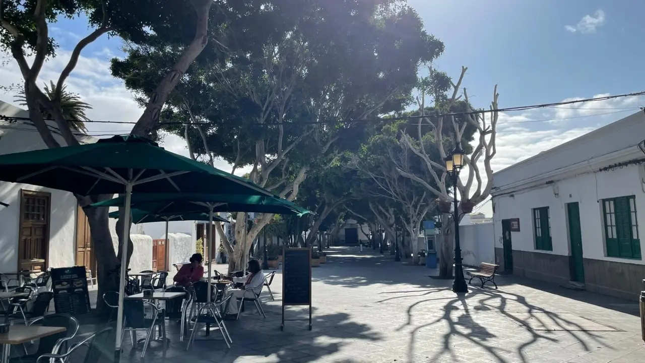 Plaza de Haría.
