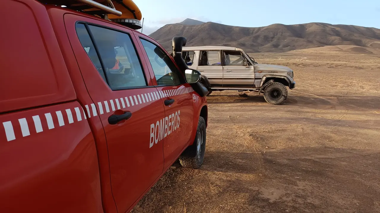 Accidente de tr&aacute;fico en el camino a Papagayo.
