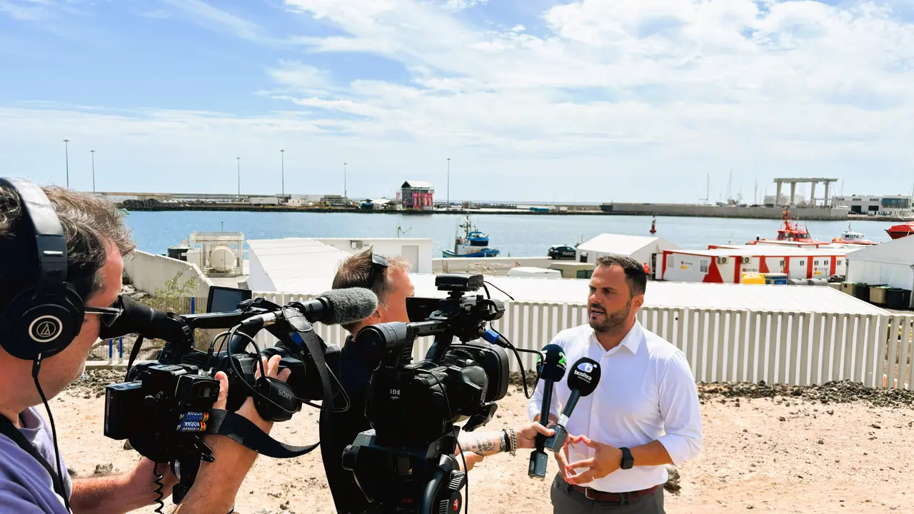 Yonathan de León, alcalde de Arrecife.