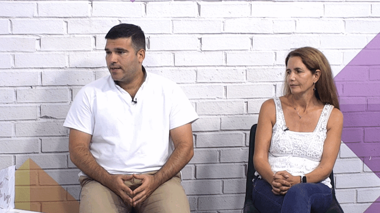 Javier Alonso y Yasmina Tavares