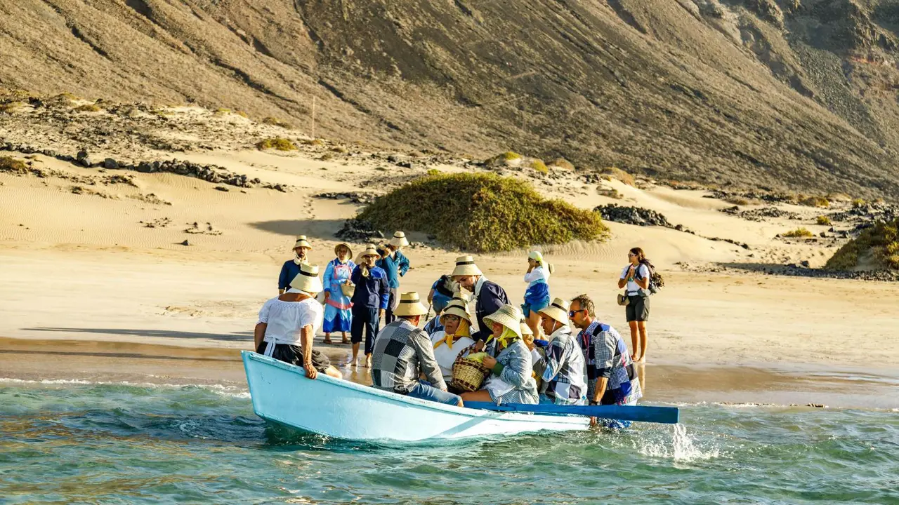 Bajada del Risco de Famara.