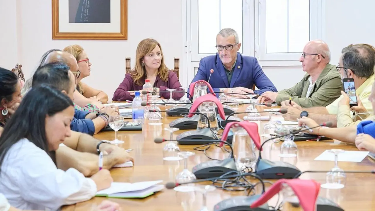 Un momento de la reuni&oacute;n