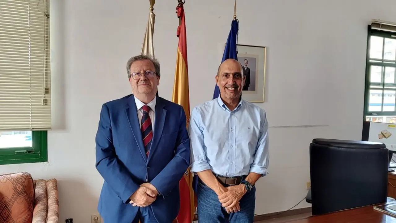 Alfonso Licata y Pedro Viera