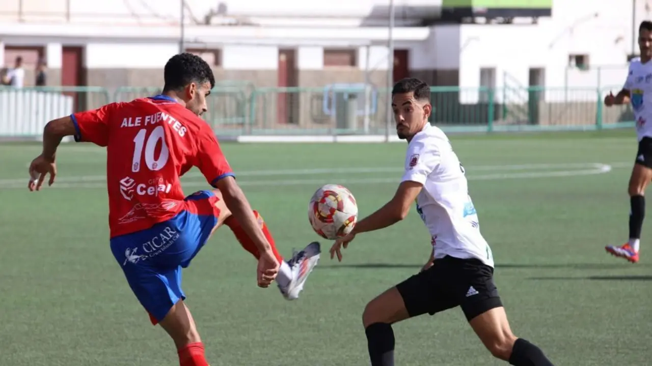 Un momento del partido