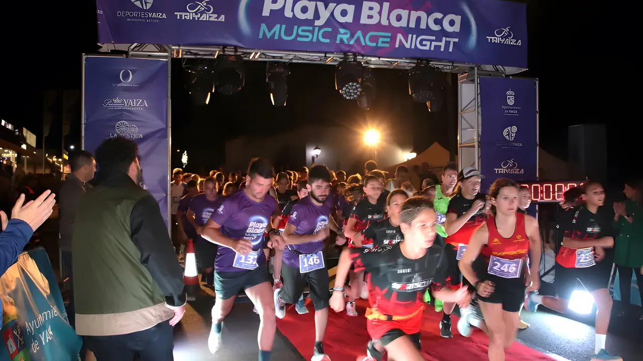 Playa Blanca Music Run Night 2023.