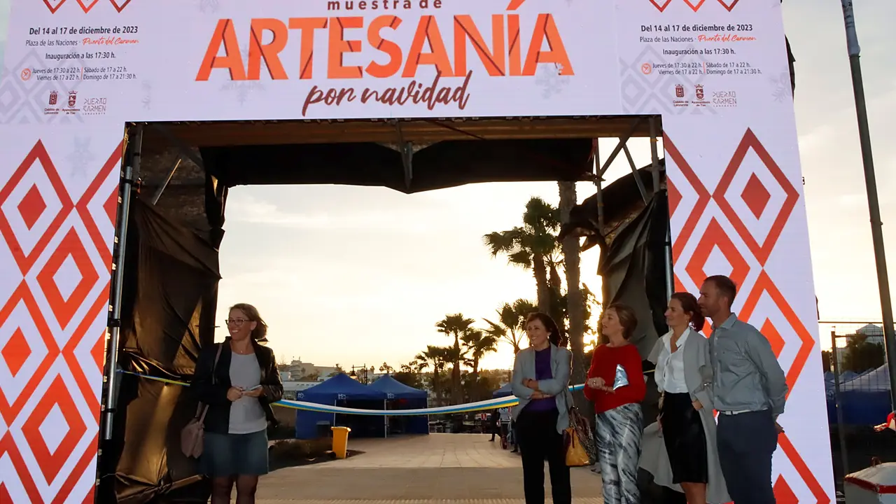Muestra de Artesanía por Navidad de Puerto del Carmen.