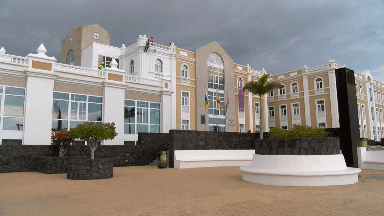 Obras de pintado del Cabildo