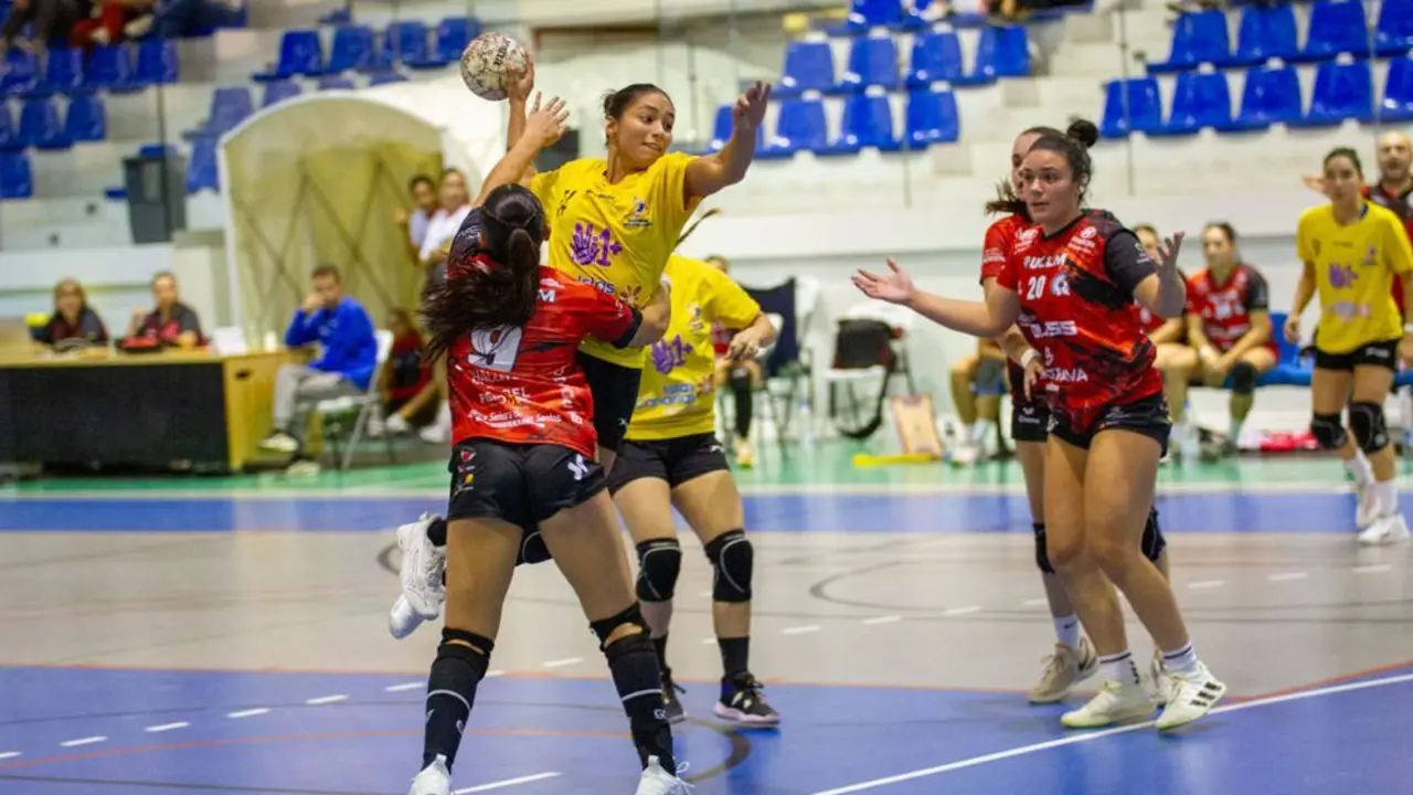 Un momento del partido