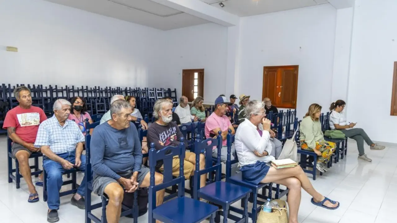 Un momento de la reunión