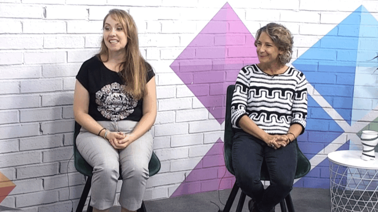 Azahara Moreno y Gloria Espino