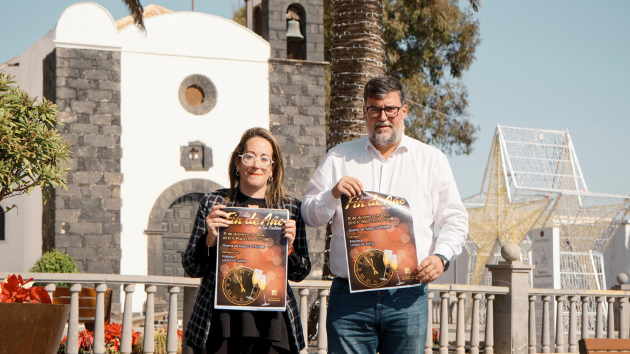 Estefanía Luzardo e Isidro Pérez