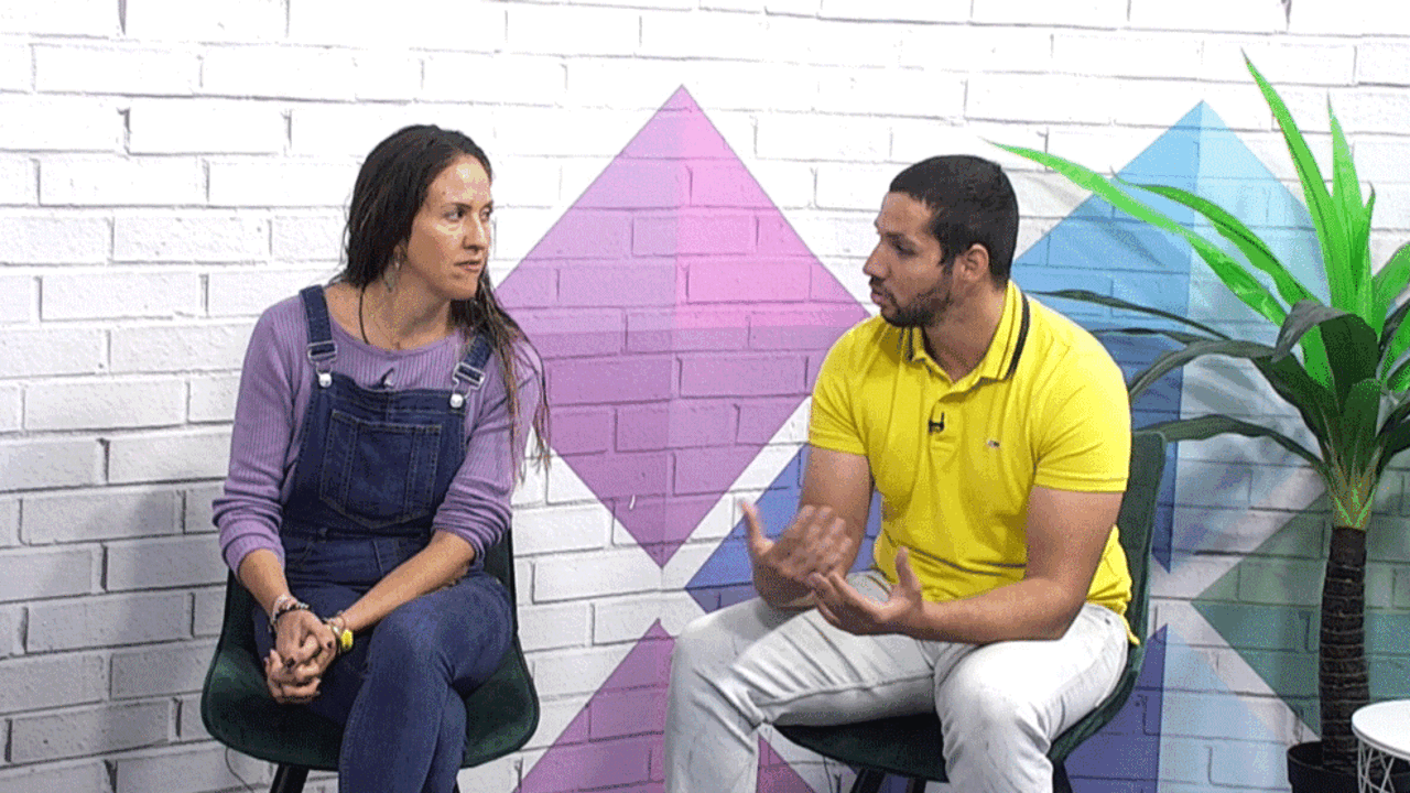 Cristina Martel y Kevin Hernández