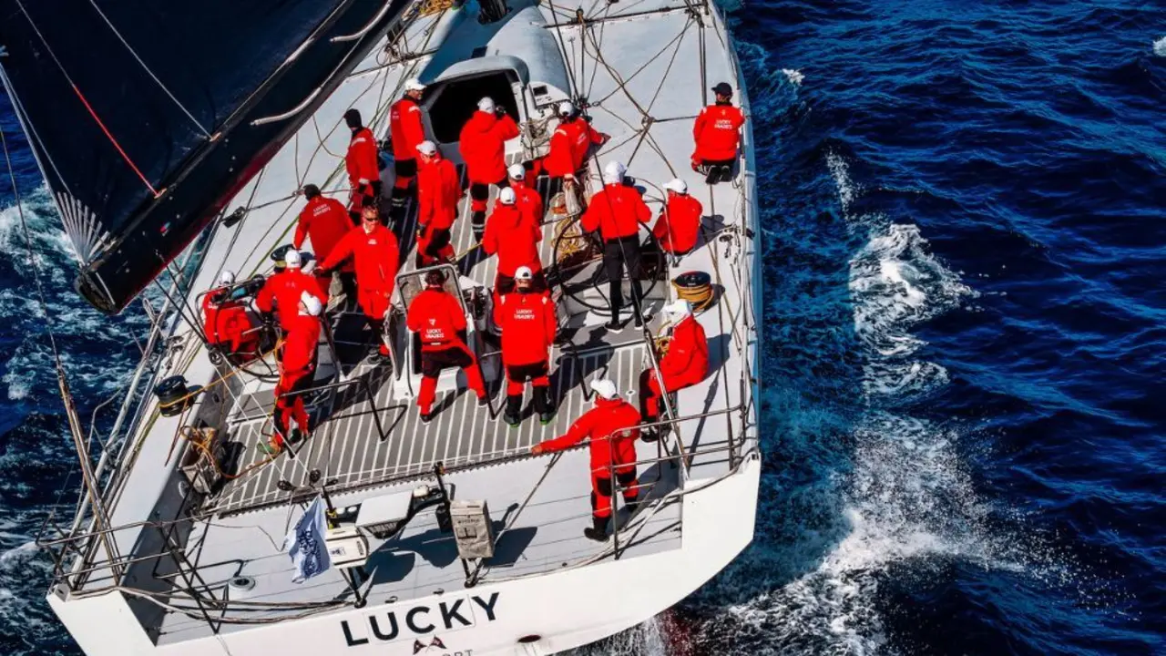 Los ganadores de la regata