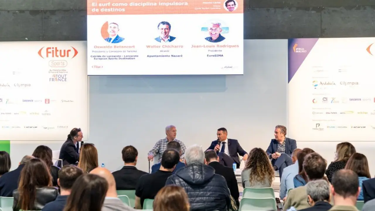 Una de las reuniones en Fitur