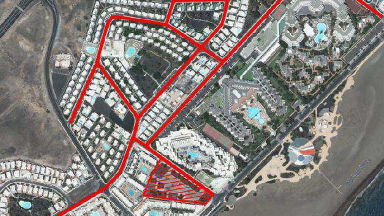 obras alumbrado público Avda Francia y aledañas