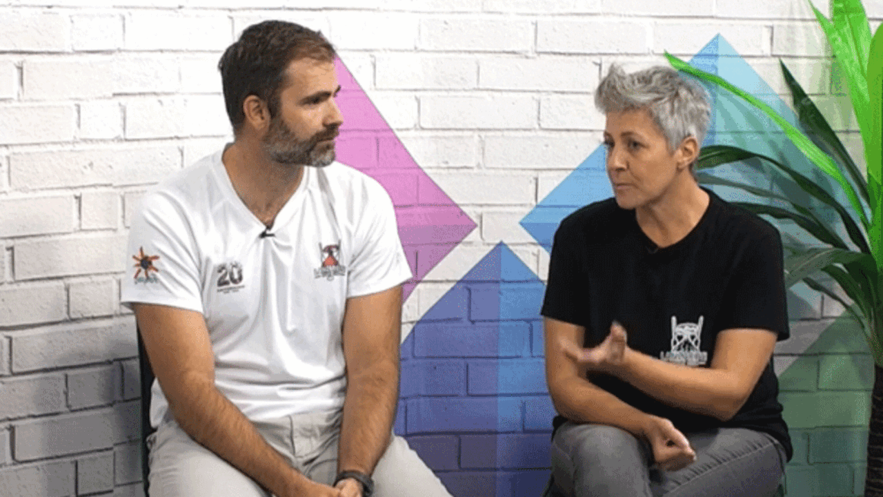 Nicol&aacute;s Penno y Sara Rossini