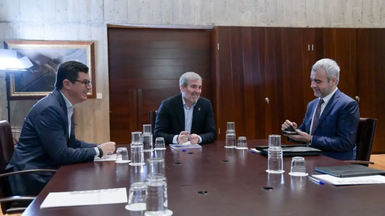 Un momento de la reunión