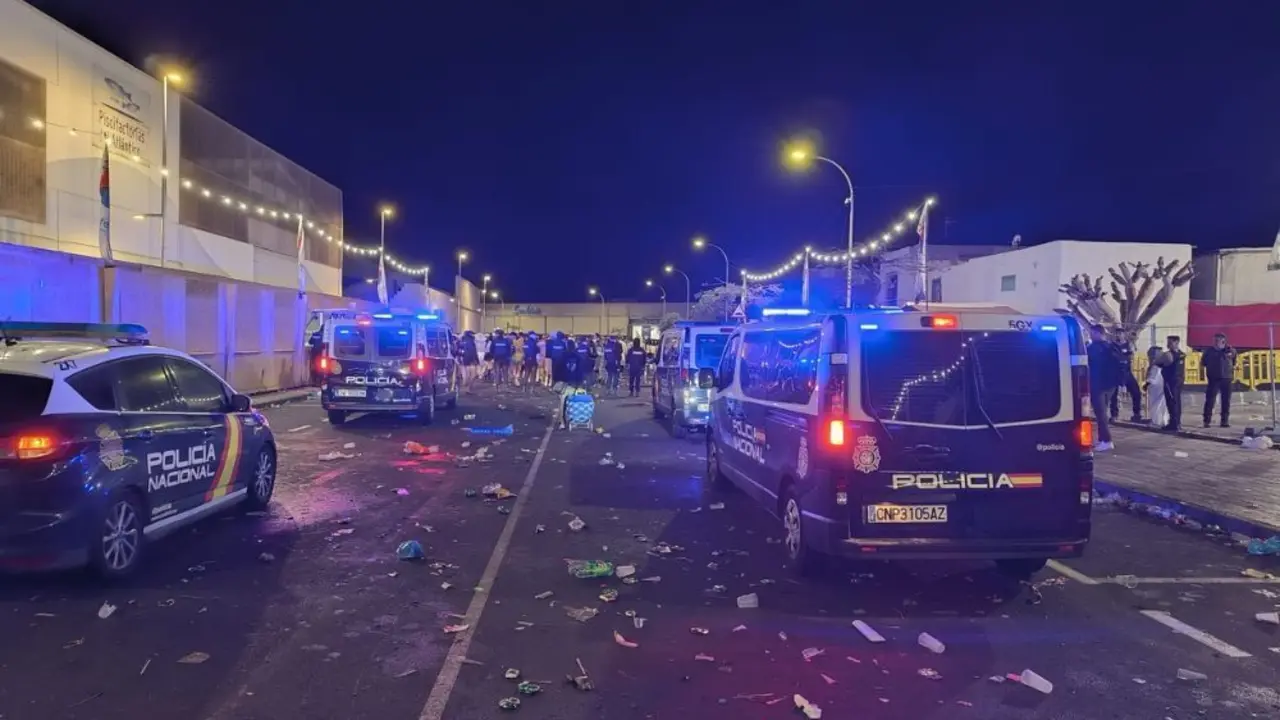Policía Nacional en los carnavales