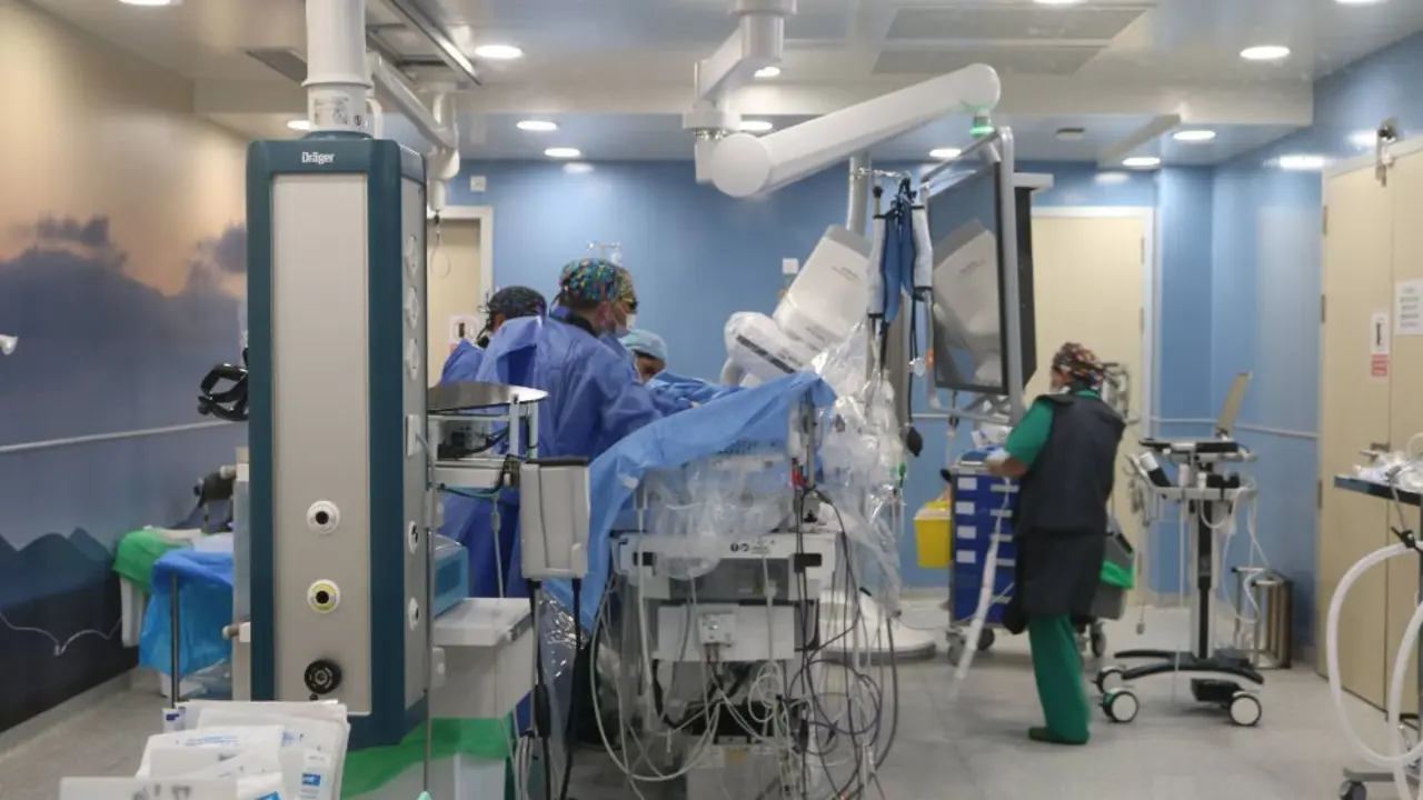 Una de las intervenciones quirúrgicas