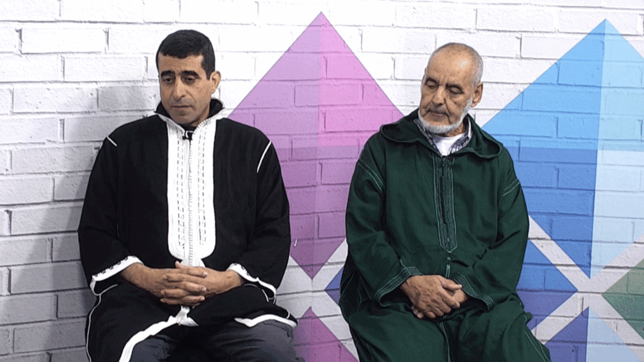 Khalid Laarousi y Larusi Ben Bachir