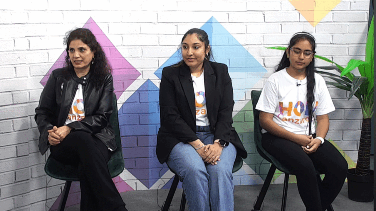 Varsha&nbsp;&nbsp;Bhagwani.&nbsp;Disha Sughand y&nbsp;Sanaya Wadhwani&nbsp;