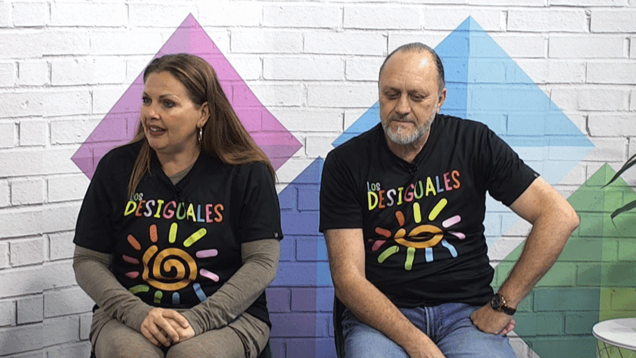 M&ordf; de los &Aacute;ngeles Espi y Carlos de Le&oacute;n