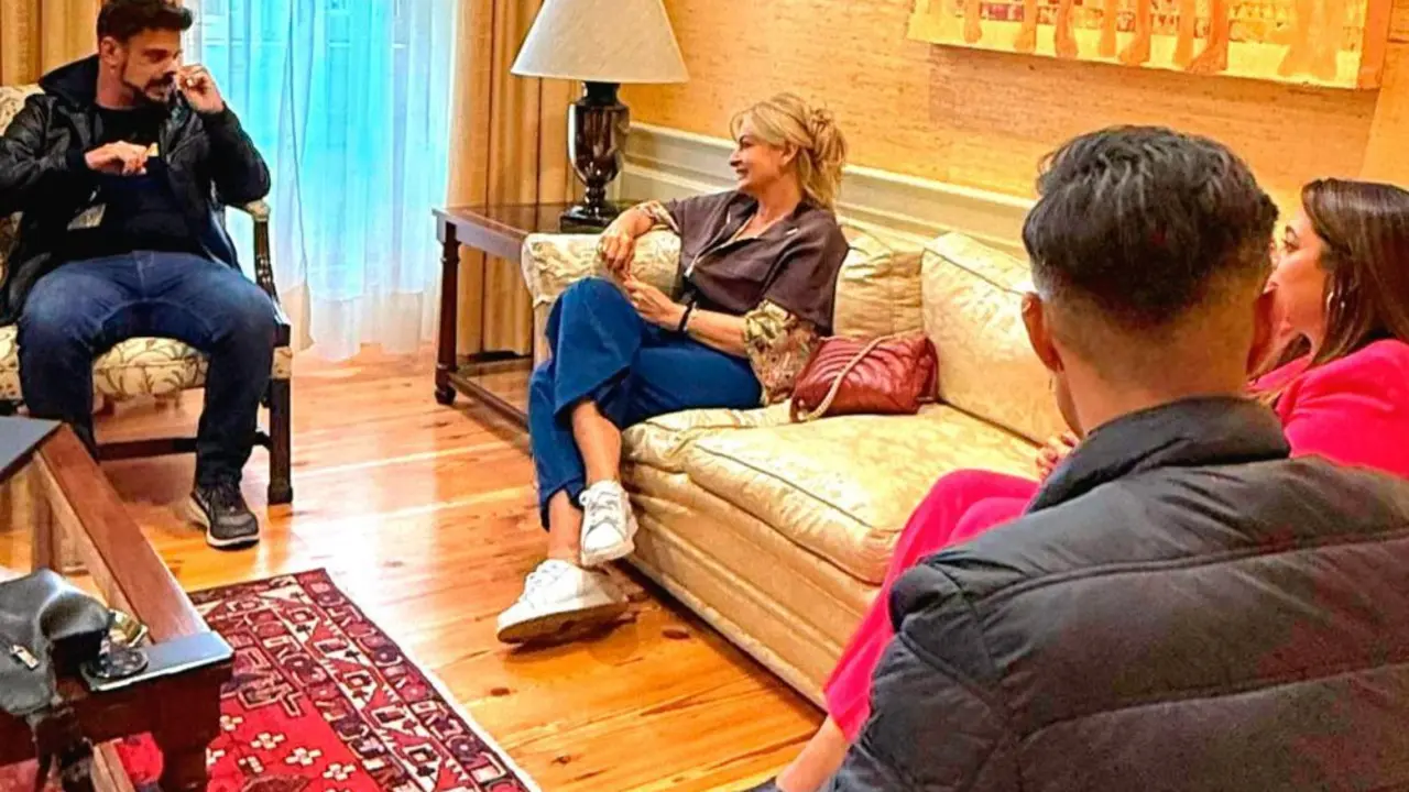 Un momento de la reunión