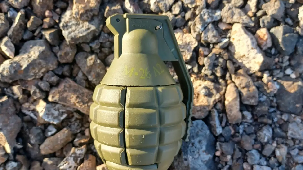 El artefacto encontrado por el ciudadano en Lanzarote