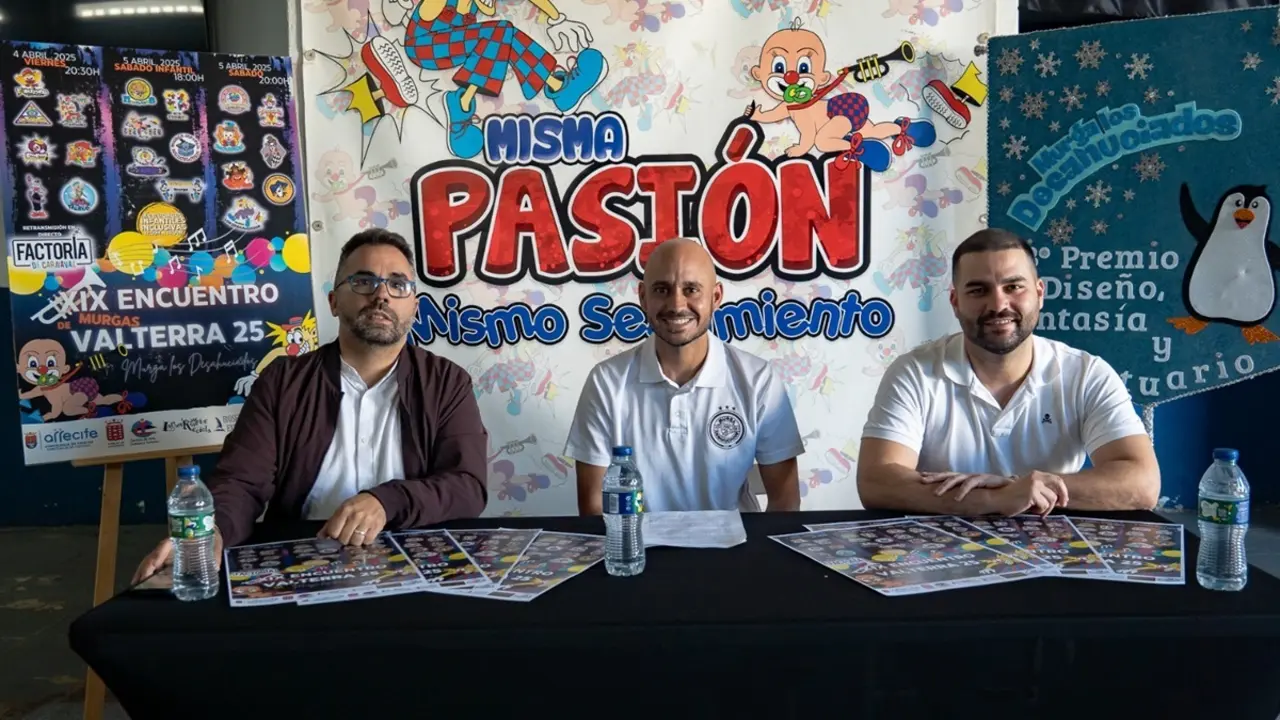 Presentación del Encuentro de Murgas en Lanzarote