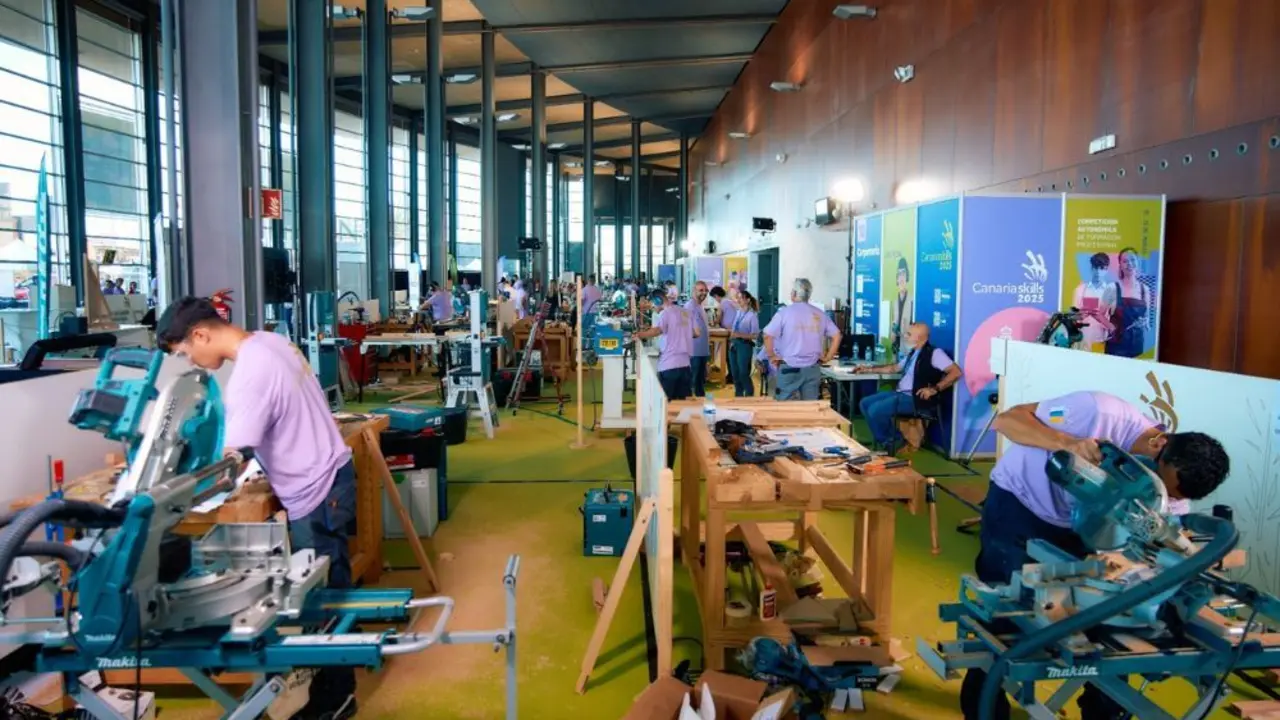 Alumnos de FP en Canarias