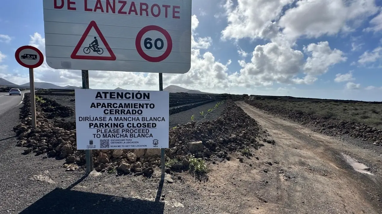 Aparcamientos del Volcán del Cuervo